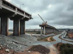 Un símbolo del urbanismo en transformación: el adiós al viaducto de A Pasaxe