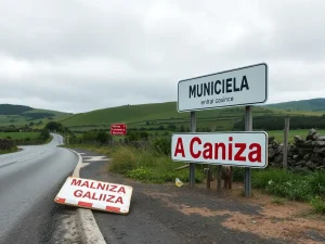 A Caniza pierde su virgulilla: 12 municipios gallegos renuevan sus nombres