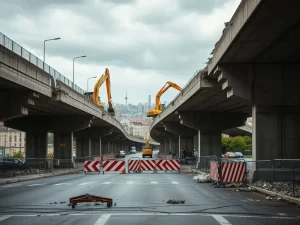 El fin de una era en A Pasaxe: claves y retos del derribo del viaducto