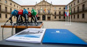 A presidenta da Deputación de Lugo leva un decálogo de demandas a Rueda e sae "con sensación moi positiva