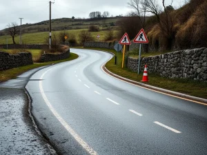 Carreteras secundarias y peatones: la asignatura pendiente en Galicia