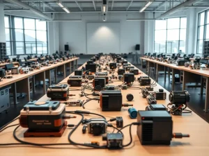 Innovación juvenil en Baiona: motores en miniatura, pasión a lo grande