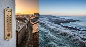 Arnoia 27,2 ºC: Galicia entre calor interior y heladas