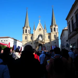Semana Santa en Galicia: sol que facilita actos pblicos, per