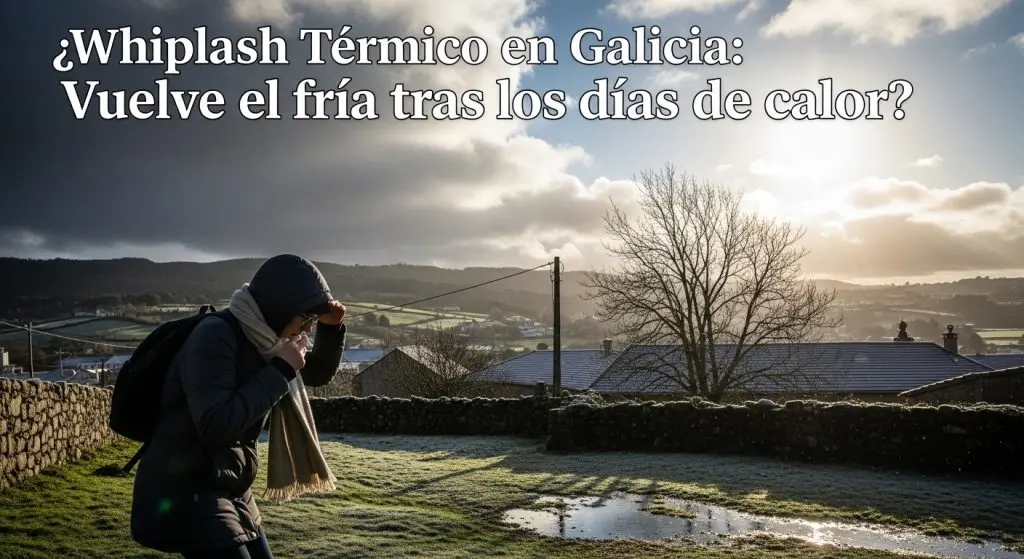 Latigazo térmico en Galicia: ¿vuelve el frío tras los días de calor?