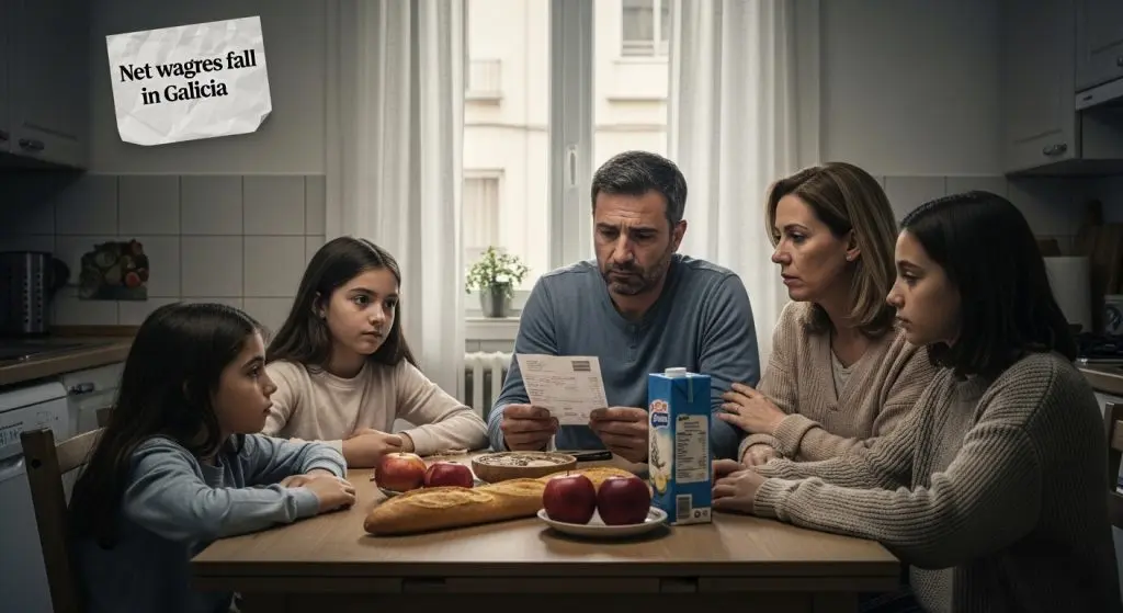 El salario neto cae en Galicia: ¿cómo afecta la pérdida de poder adquisitivo a l
