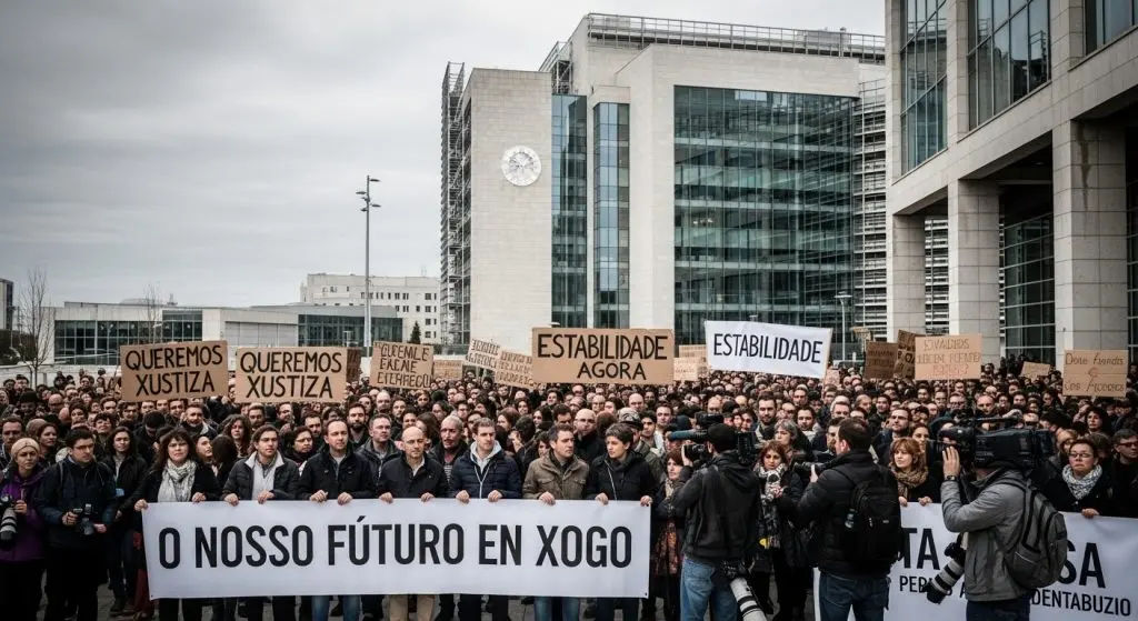 Miles de interinos gallegos pendientes de la sentencia europea: ¿cómo afectará a