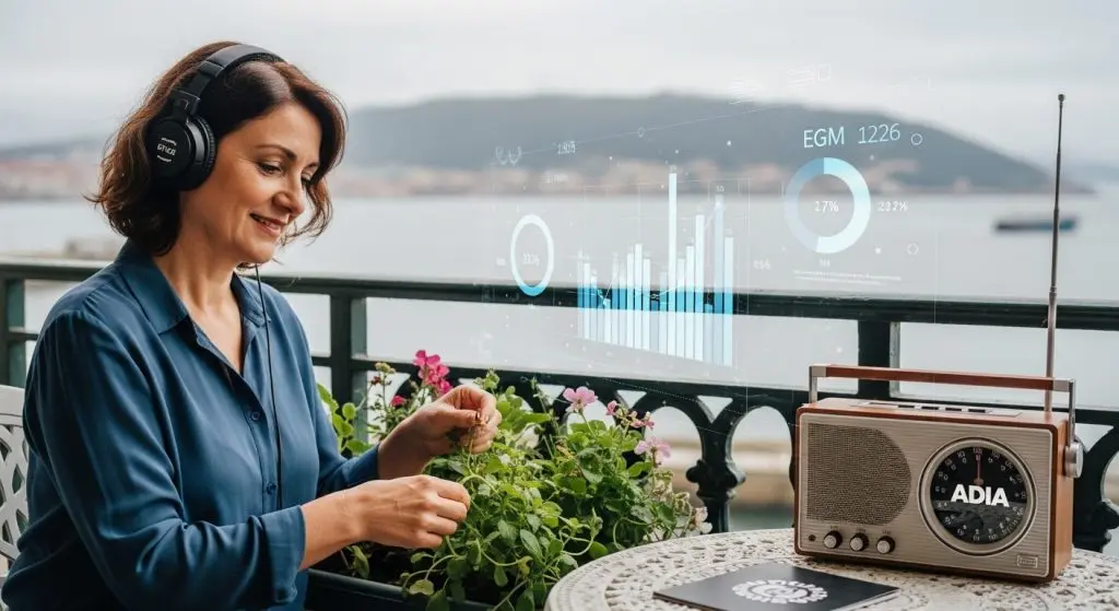 Así escuchan la radio los gallegos: datos del EGM 2026 y el auge de las emisoras