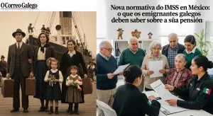 Nueva regla del IMSS en México: qué deben saber los emigrantes gallegos sobre su