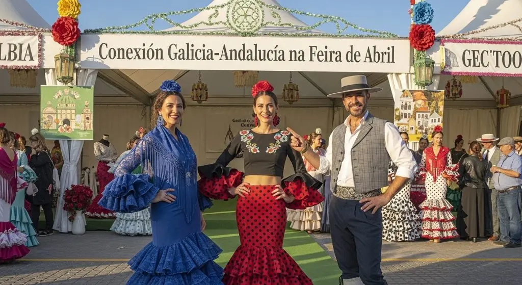 Diseñadores gallegos y la moda flamenca: la conexión Galicia Andalucía en la Fer
