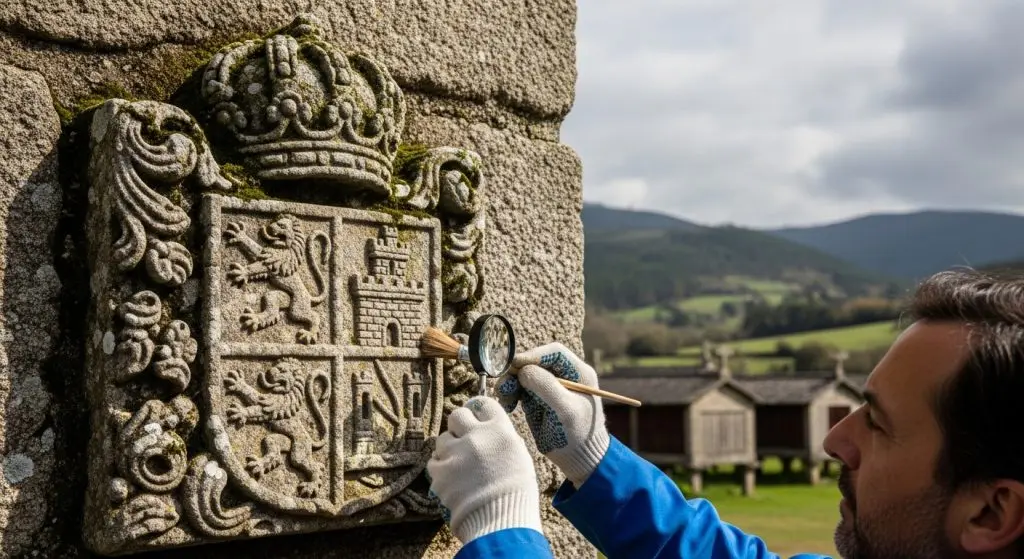 Patrimonio religioso en Galicia: ¿Cómo se protegen los escudos y símbolos histór