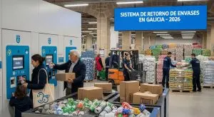 Cómo afectará a Galicia el sistema de devolución de envases en 2026