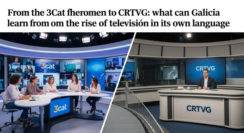 Del fenómeno 3Cat a la CRTVG: qué puede aprender Galicia del tirón de la televis