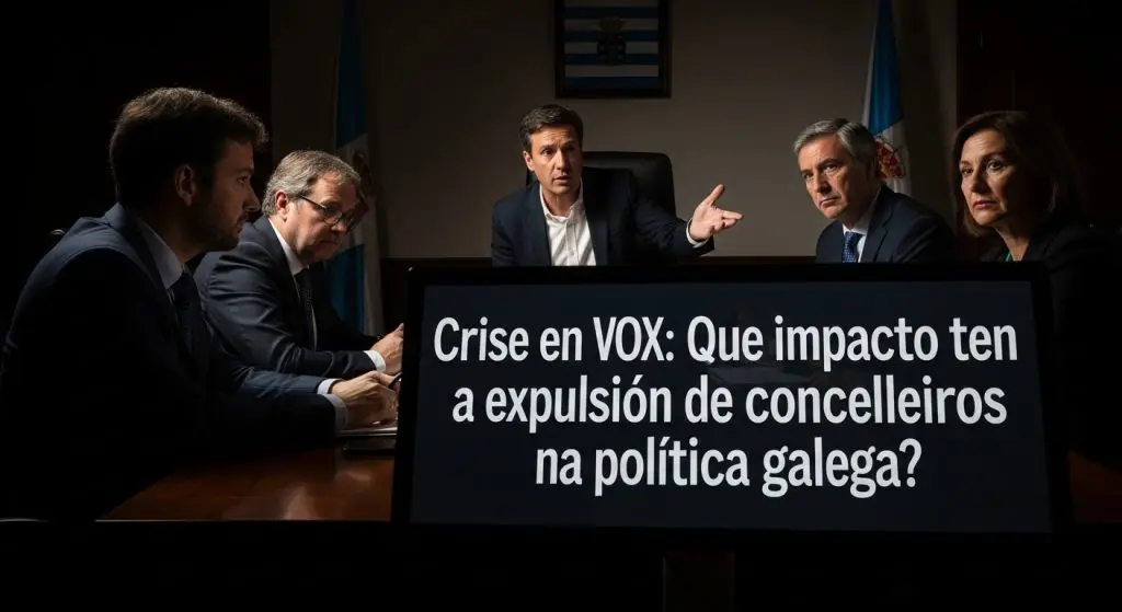 Crisis en Vox: ¿qué impacto tiene la expulsión de ediles en la política gallega?