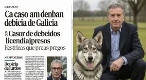 El caso del perro lobo americano reabre en Galicia el debate sobre razas peligro