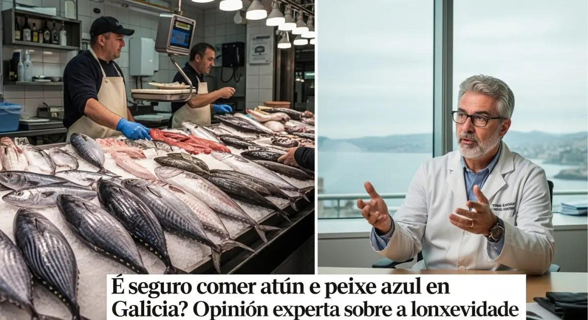 ¿Es seguro el consumo de atún y pescado azul en Galicia? Opinión de expertos en longevidad