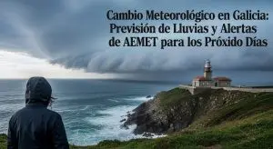 Cambio de tiempo en Galicia: previsión de lluvias y alertas de AEMET para los pr