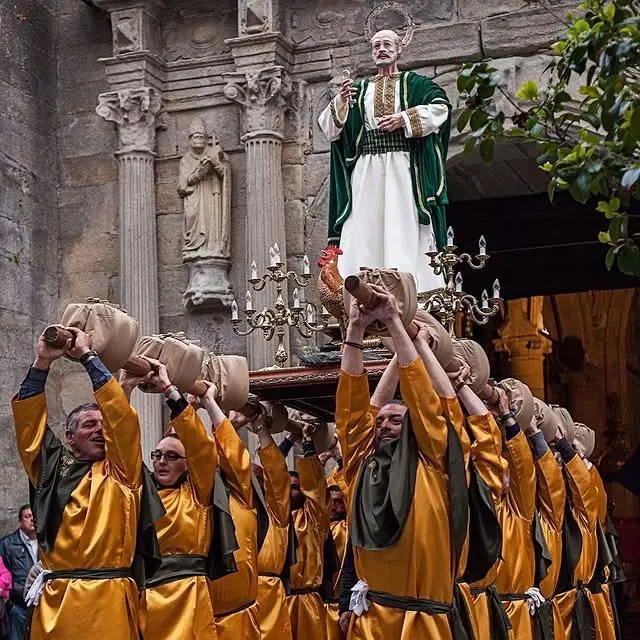 Las imágenes de Ignacio Cerviño, eje central del Viernes Santo en Cangas