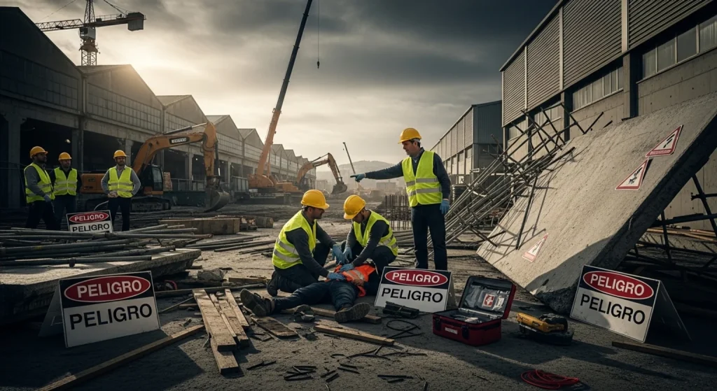 Accidentes laborales en Galicia