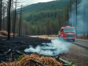 Incendios forestales en Galicia: el riesgo persiste pese a la vigilancia