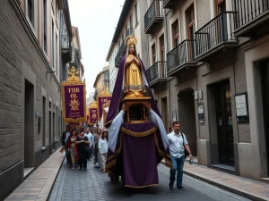 Transformación da Semana Santa en Vigo: integración e novas caras