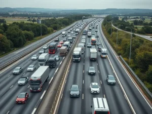 La saturación diaria de la A 55: ¿es evitable el caos en una de las principales