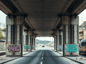 Grafiti e sancións: o pulso polo espazo público en Lugo