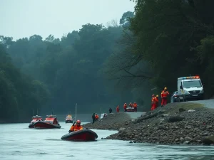 El Miño y las fronteras del esfuerzo colectivo: seis días de búsqueda, una comun