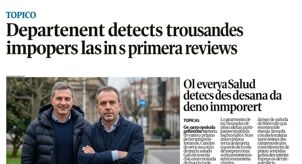 Sanidade detecta miles de bajas indebidas en su primera revisión