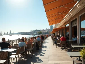 A chegada do bo tempo redefine o pulso social na Coruña en pleno Sábado Santo