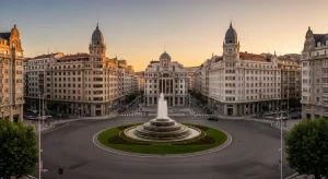 Vigo planea derribar la gasolinera de Praza de España en su mayor reforma urbana