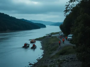 Ríos que separan y unen: la comunidad ante la búsqueda en el Miño