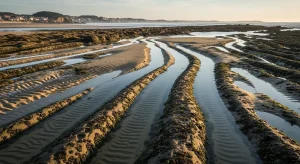 Arte, leyendas y mareas: la metamorfosis de una playa gallega cada vez que baja