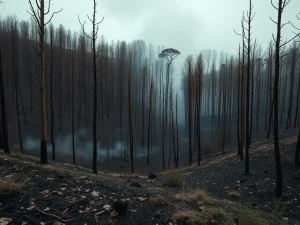 Los incendios forestales, un reto recurrente para los montes gallegos