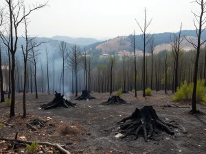 El desafío persistente de los incendios en el rural gallego: Vedra, en el punto