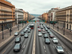 Pode Vigo reconciliarse co seu tráfico? O reto pendente na avenida de Madrid
