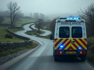 La respuesta sanitaria urgente ante accidentes de tráfico en zonas rurales galle