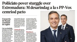 Pulso político por Extremadura: aviso de Moncloa al pacto PP Vox