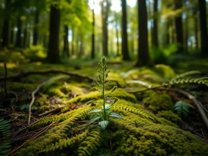 El Hombre del Bosque explica las maravillas de una planta exótica en Galicia