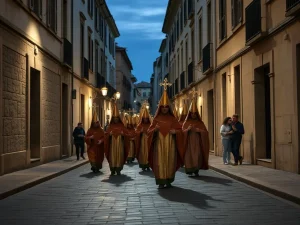 Galería: Autoridades gallegas muestran sus tradiciones durante la Semana Santa