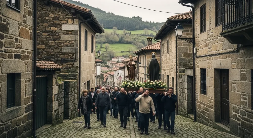 Procesiones vivas: la resiliencia comunitaria en las villas de Ourense