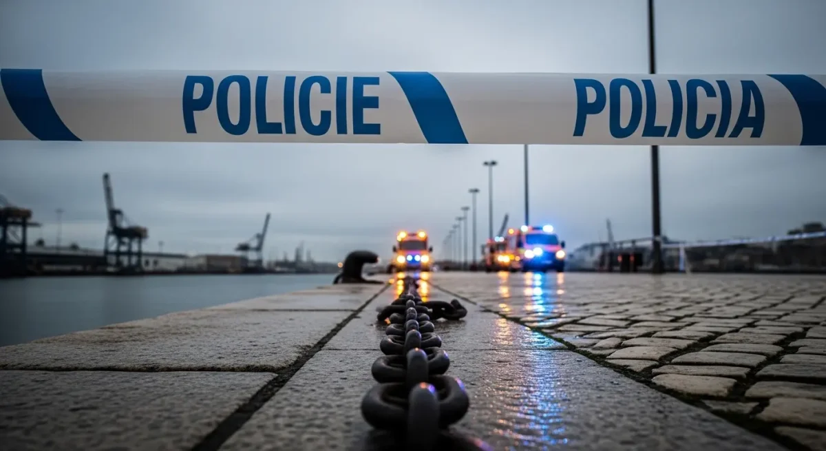 El misterio del cadáver encadenado sacude el puerto de Ribeira