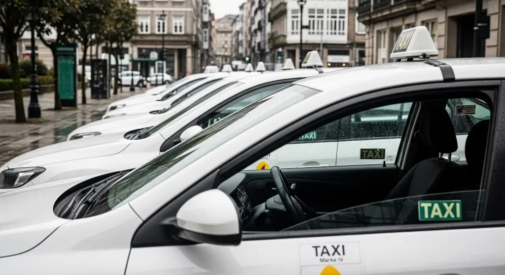 Precariedad y seguridad: el reto diario de los taxistas de Vigo