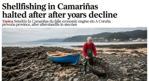 El marisqueo de Camariñas, detenido tras años de declive