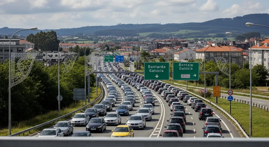 É sostible a presión do tráfico festivo sobre a rede viaria galega?