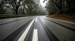 El asfalto gallego frente a la velocidad extrema