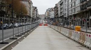 Obras interminables en la avenida de Portugal: ¿reflejo de una gestión urbana fa