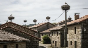 Veciños da Limia protexen 190 parellas de cegoñas