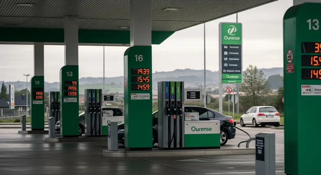 O reto de aforrar na estrada: claves para repostar barato en Ourense