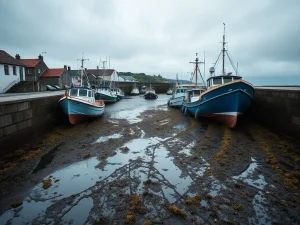 O desafío de convivir coas mareas nos portos galegos